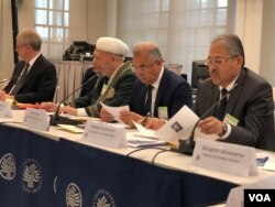 Uzbek delegation, May 21, 2019, Washington