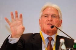 FILE - Former Lebanese Economy Minister Nasser Saidi.