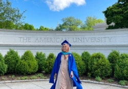 Diyanah Afifah Ramadhaniyati, lulusan S2 American University di Washington, D.C. asal Jayapura, Papua (dok: Diyanah)