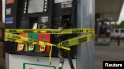 Một trạm xăng ở Orlando, ngày 8/10/2024.