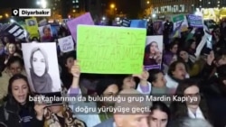 Kadınlar Diyarbakır ve Gaziantep’te şiddete karşı yürüdü 