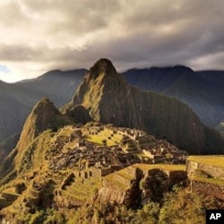 15th Century Inca Citadel at Machu Picchu, Peru