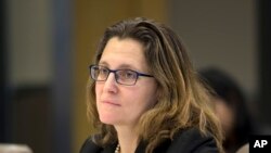 Глава МЗС Канади Христя Фріланд