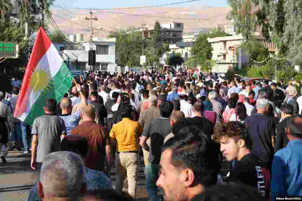 Li Silêmaniyê Xwepêşandan li Dij Leşkerkêşiya Tirkiyê