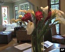 This Spanish revival home from 1932 provides inspiration for artist Georgia Toliver. Inside is workmanship seldom seen today - handmade stained glass windows and tile work