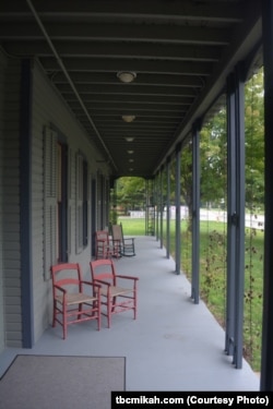 Today, the front porch of President Garfield’s home serves as a gateway to the story of the Garfield family.