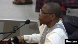 FILE PHOTO: Trial of men accused for Guinea 2009 stadium massacre starts in Guinea