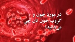 در مورد گروپ خون تان چی می‌دانید؟