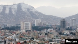 FILE - A general view of the "Green Zone" in Kabul, Afghanistan, March 13, 2019. The zone is where government buildings, residences and foreign embassies are housed.