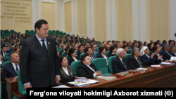 Xalq deputatlari Farg‘ona viloyati Kengashining birinchi sessiyasi, Farg'ona, O'zbekiston, 2020-yil, 13-yanvar