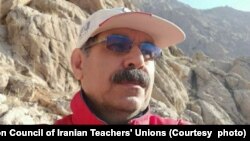 عبداله رضایی فعال صنفی معلمان در هرسین
