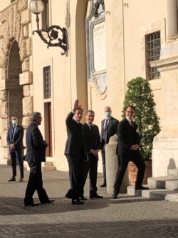 U.S. Secretary of State Antony Blinken visited the Vatican on Monday to meet with Pope Francis and other officials, June 28, 2021.
