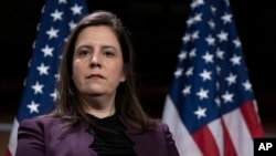 الیز استفانیک، عضو جمهوری‌خواه مجلس نمایندگان و سفیر برگزیده دونالد ترامپ برای سازمان ملل متحد