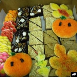Treats baked by trainees at Sunflower Bakery