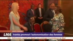 Ivanka Trump promeut l'autonomisation des femmes