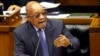 FILE - South African President Jacob Zuma answers questions in parliament in Cape Town, South Africa, March 17, 2016.