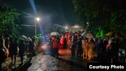 Proses pencarian korban oleh tim gabungan. (Foto: TRC BPBD DIY)