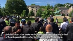 Nine Hurt in Violent Demonstration at Turkish Ambassador's Residence