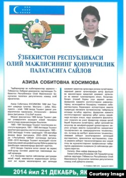 Aziza Qosimova, Liberal-demokratik partiyadan