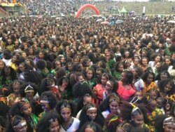 Liburan tahunan yang dinamakan Ashenda. (Foto: VOA)