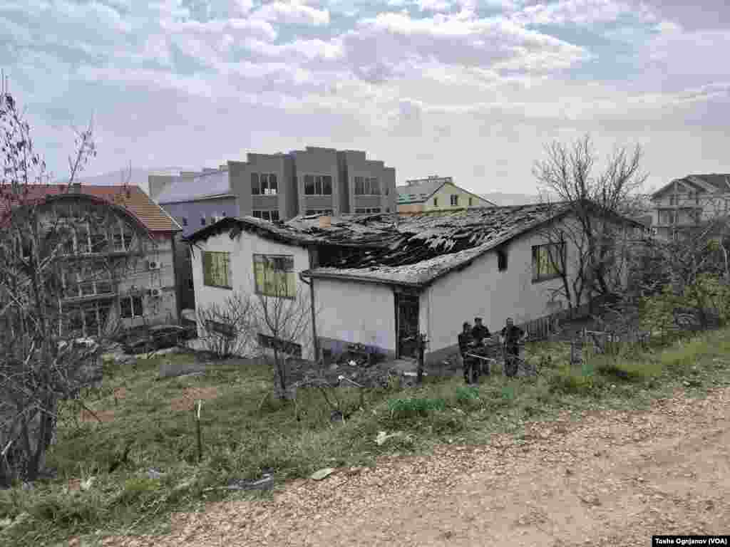 Remains of night club in Kochani, North Macedonia, where fire took at least 59 young lifes, and more than 150 injured.