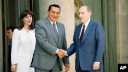 L'ancien président français François Mitterrand, en exercice au moment du génocide au Rwanda, à Paris, France, 11 juillet 1994.