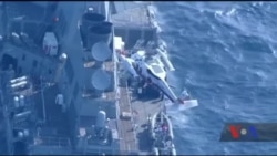 На борту есмінці USS Fitzgerald виявлено 7 тіл зниклимих безвісти моряків після зіткнення з комерційним судном. Відео