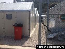 Refugee reception centers are mostly empty, as authorities pull some boats directly to port, and pick up others in buses in Lesbos, Greece, April 3, 2016.