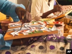 Rwandan students focus on the arts