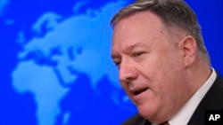 资料照：美国国务卿蓬佩奥