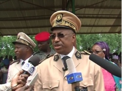 Governor Midjiyawa Bakari in Kousseri, Cameroon, Aug. 16, 2019. (VOA/Moki Kindzeka)