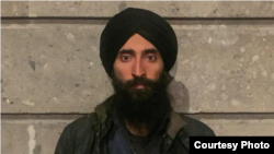 Waris Ahluwalia is seen in a photo he posted on Instagram.