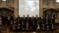 A choir performs during a ceremony in celebration of Roberta Flack's life at The Abyssinian Baptist Church, March 10, 2025, in New York.