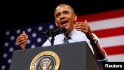 FILE - President Barack Obama, July 10, 2014.
