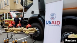 Нова опрема за спасувачките служби во Украина, доделени преку USAID, Киев, 17 јули, 2023 година