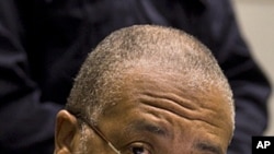 Former Liberian President Charles Taylor (file photo).