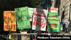 Thai democracy now protest