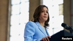 Віцепрезидентка Камала Гарріс, Пенсильванія, 29 травня 2024. REUTERS/Elizabeth Frantz