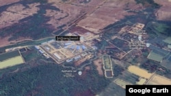 Google Earth မြေပုံကနေ မြင်တွေ့ရတဲ့ ပဲခူးတိုင်း ဒိုက်ဦးအကျဉ်းထောင်