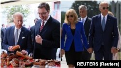 Arhiva: Džozef Bajden, u svojstvu američkog potpredsednika tokom poseta Srbiji i Kosovu, avgusta 2016. (Foto: Reuters)