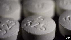 Pil-pil opioid oxycodone-acetaminophen (foto: ilustrasi). 