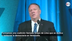Mike Pompeo destaca el papel del Grupo de Lima