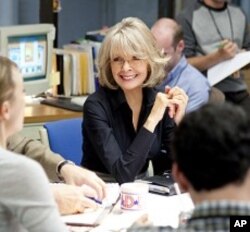 Diane Keaton (center) plays Colleen Peck in Paramount Pictures’ MORNING GLORY.