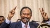 FILE - Sudan's new Prime Minister Abdalla Hamdok speaks during a press conference in Khartoum, Sudan, Aug. 21, 2019. 