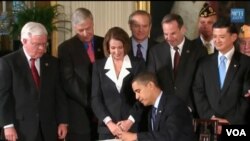 El presidente Obama tendrá una recepción celebrando la nueva ley.