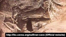 sullivan cave before gate installation