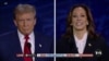 Trump, Harris exchange barbs on debate stage