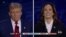 Trump, Harris exchange barbs on debate stage