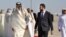 Katar Emiri Şeyh Tamim Bin Hamad El Tani Şam'da temaslarda bulunuyor.