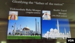 Turkmaniston Birlashgan Arab Amirliklariga rosa taqlid qiladi (Natalie Koch)